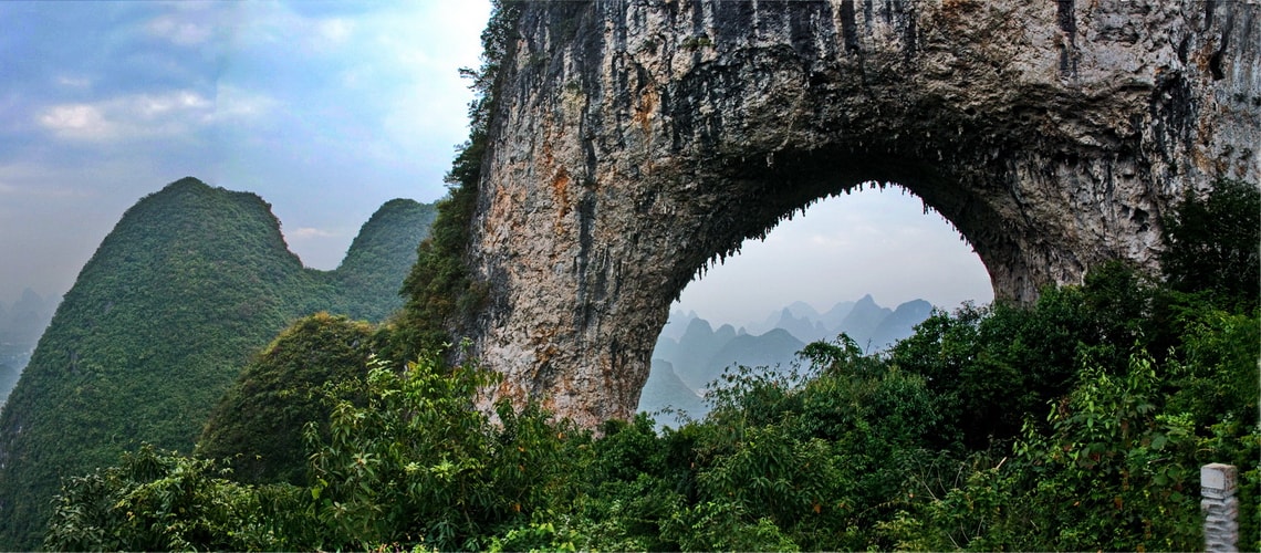 moon hill yangshuo china - best yangshuo hotels