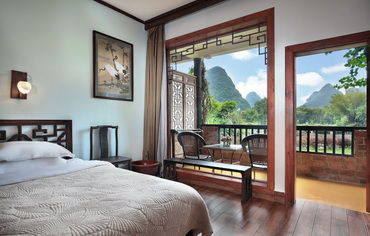 Yangshuo Mountain Retreat Riverview Superior Twin